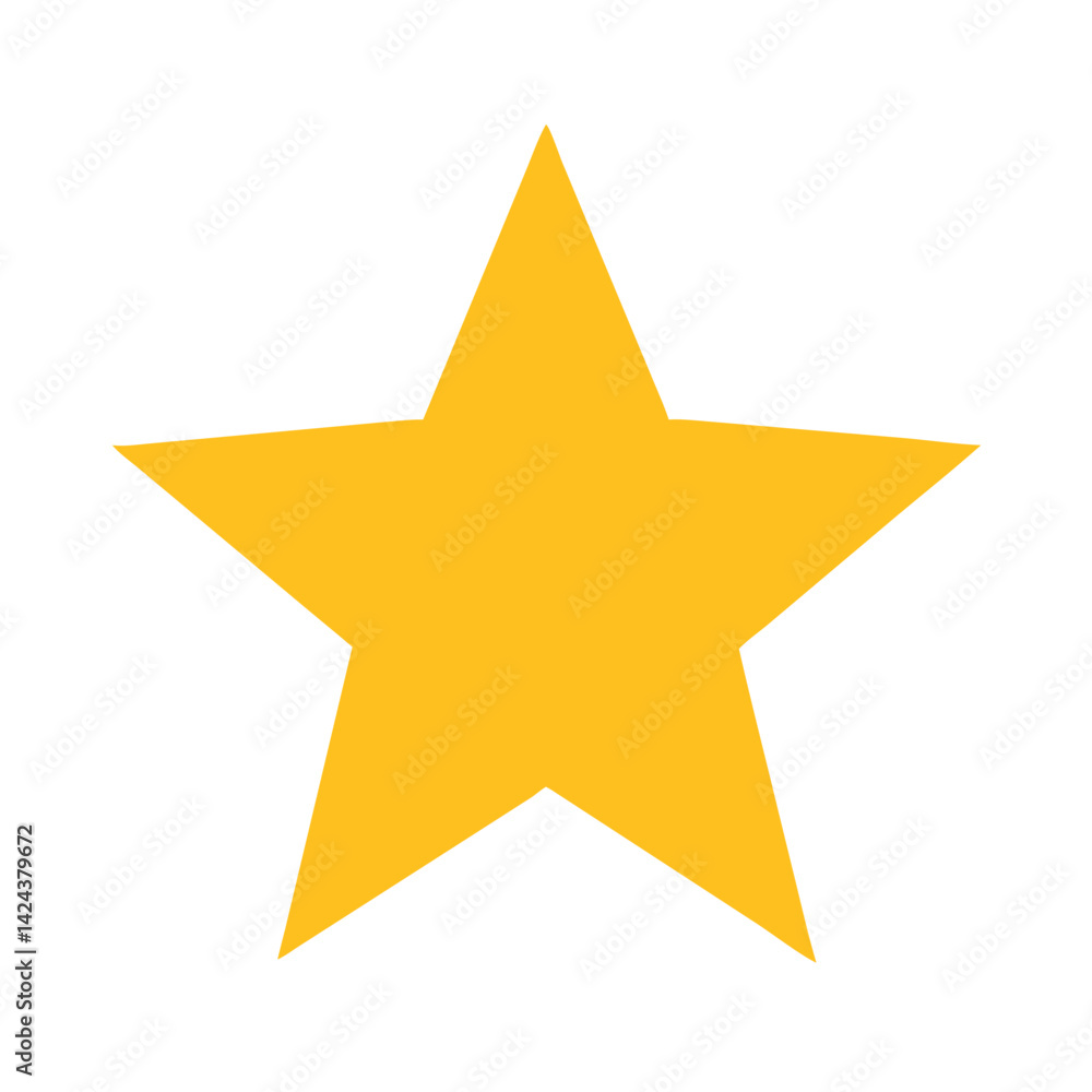 Obraz premium Shining Star Illuminating the Night Sky, Symbolizing Hope and Dreams