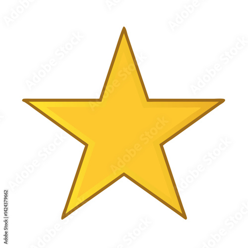Shining Star Illuminating the Night Sky, Symbolizing Hope and Dreams