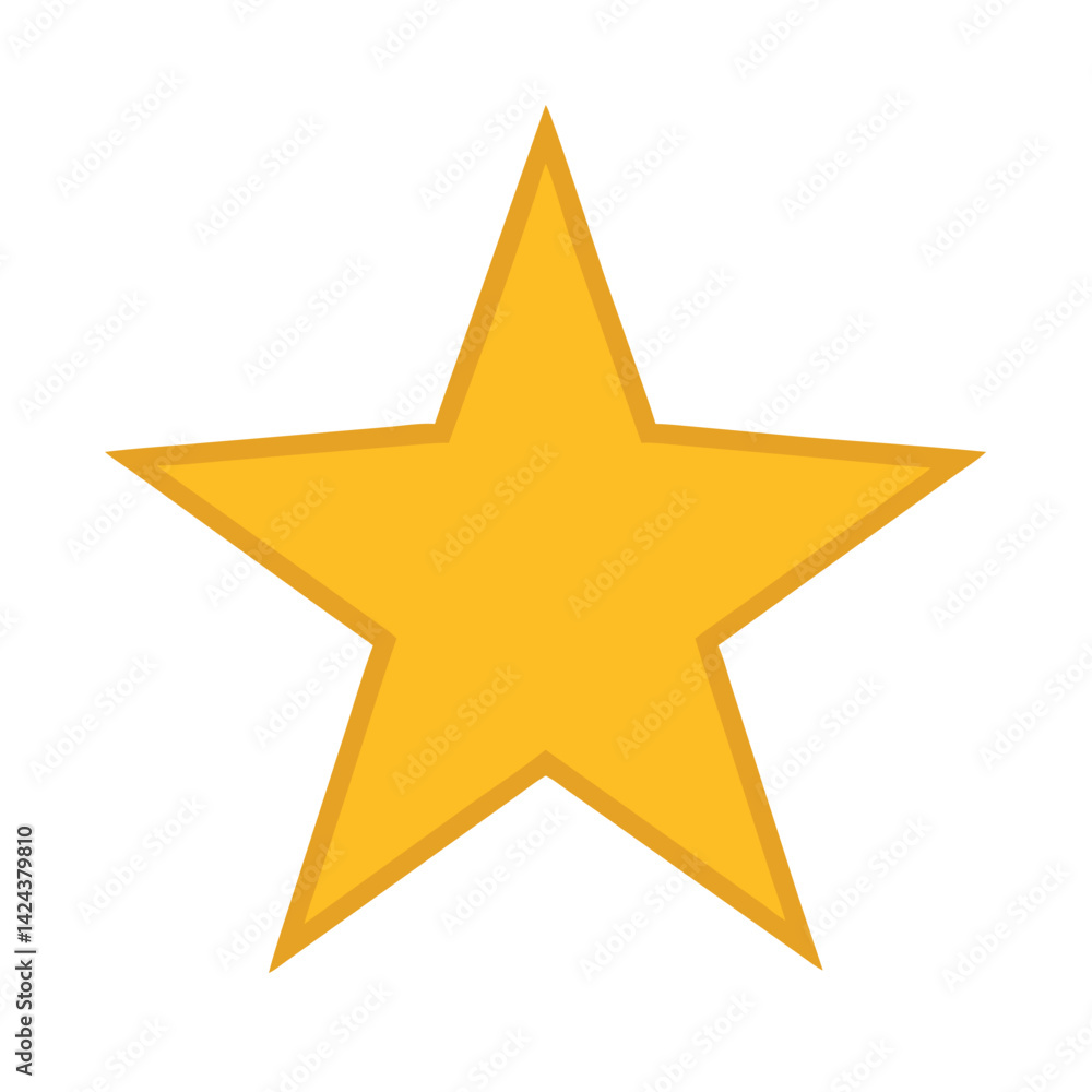 Obraz premium Shining Star Illuminating the Night Sky, Symbolizing Hope and Dreams