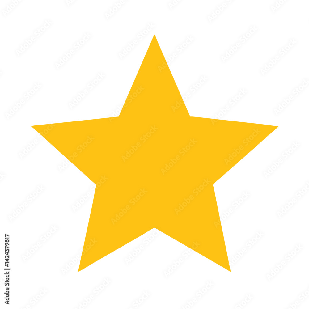 Obraz premium Shining Star Illuminating the Night Sky, Symbolizing Hope and Dreams