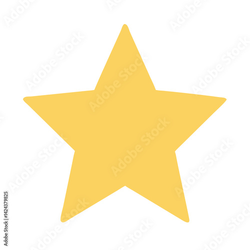 Shining Star Illuminating the Night Sky, Symbolizing Hope and Dreams