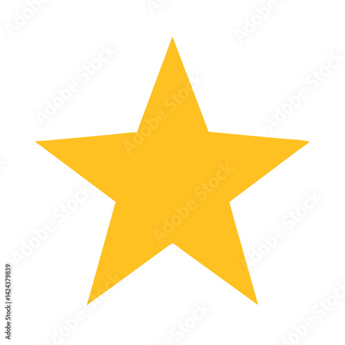 Shining Star Illuminating the Night Sky, Symbolizing Hope and Dreams