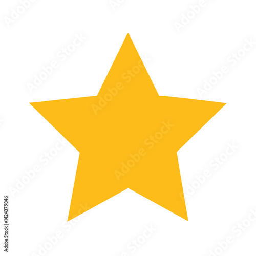 Shining Star Illuminating the Night Sky, Symbolizing Hope and Dreams