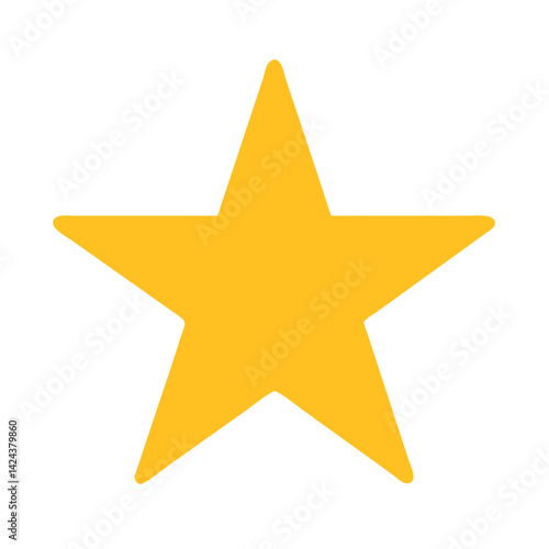 Shining Star Illuminating the Night Sky, Symbolizing Hope and Dreams