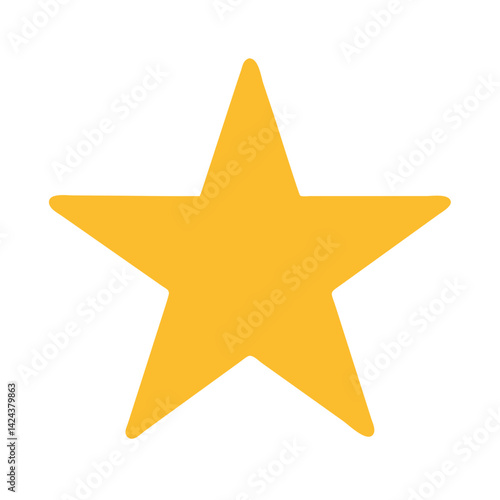 Shining Star Illuminating the Night Sky, Symbolizing Hope and Dreams