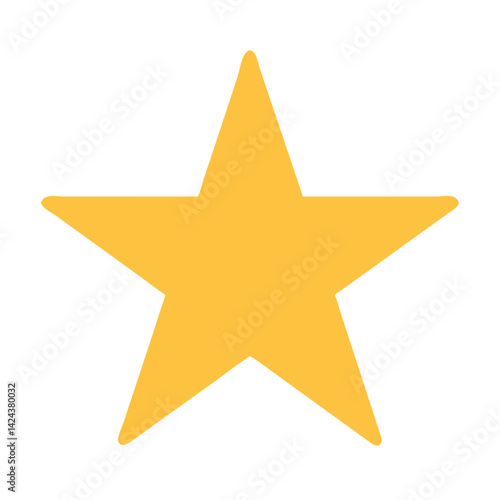Shining Star Illuminating the Night Sky, Symbolizing Hope and Dreams