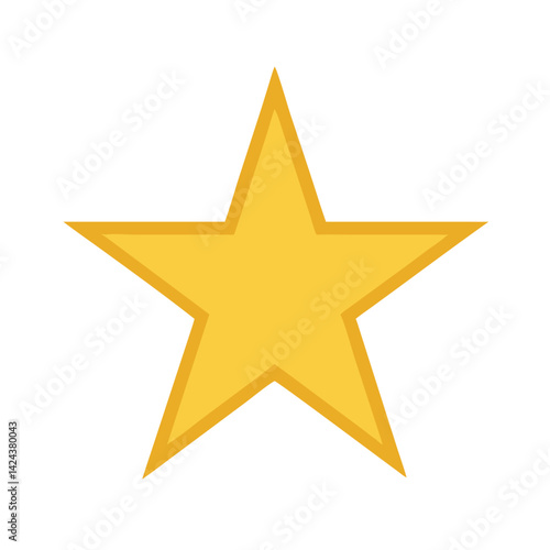 Shining Star Illuminating the Night Sky, Symbolizing Hope and Dreams