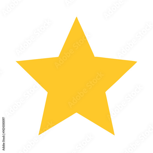 Shining Star Illuminating the Night Sky, Symbolizing Hope and Dreams