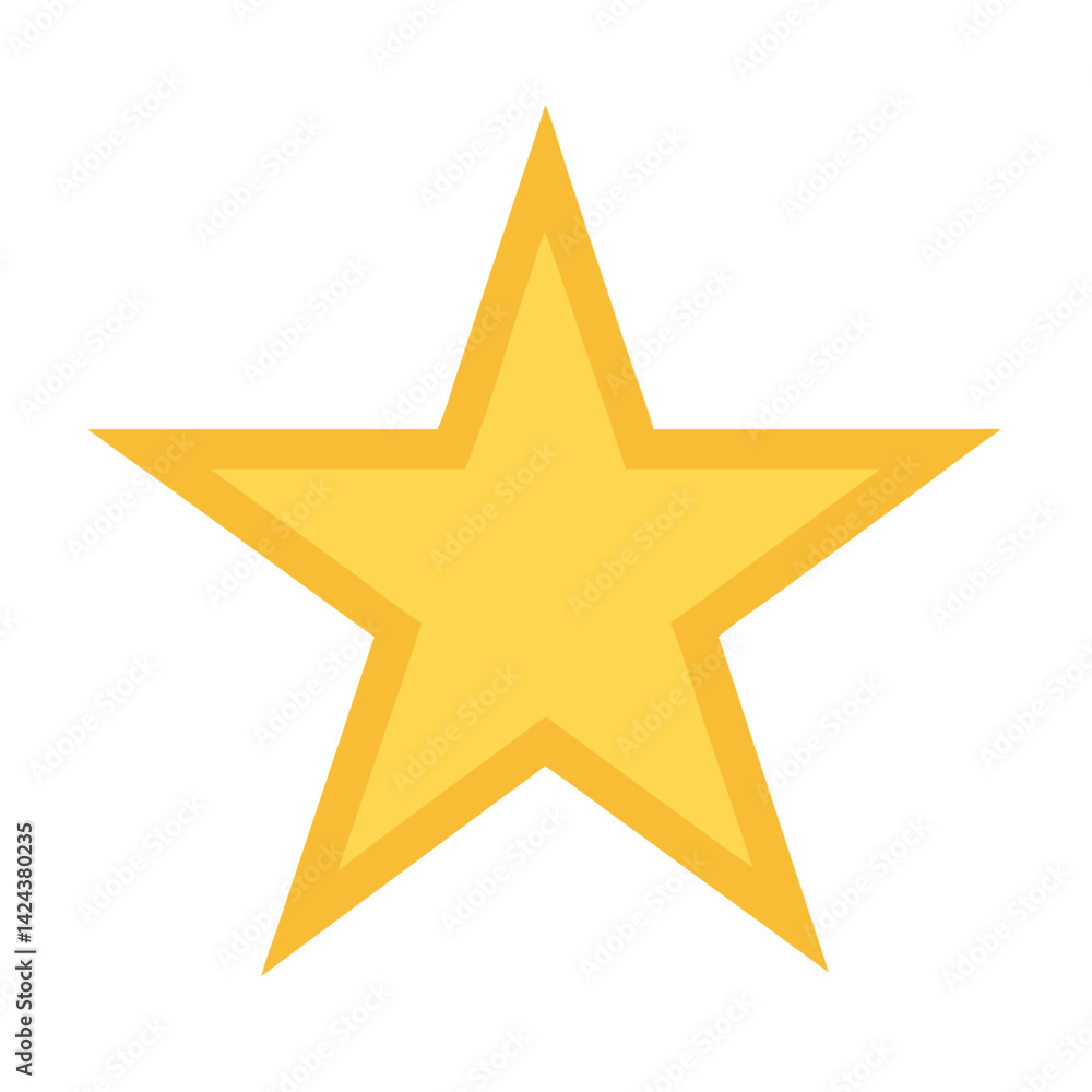 Fototapeta premium Shining Star Illuminating the Night Sky, Symbolizing Hope and Dreams