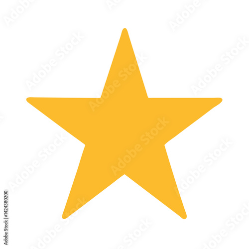 Shining Star Illuminating the Night Sky, Symbolizing Hope and Dreams