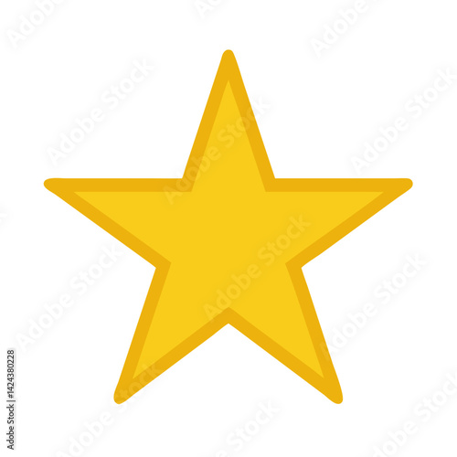 Shining Star Illuminating the Night Sky, Symbolizing Hope and Dreams