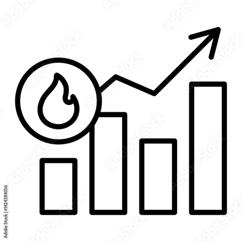 Trend Outline Icon