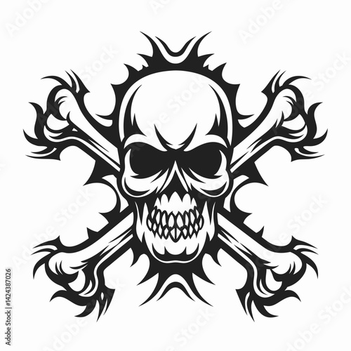 skull and crossbones
