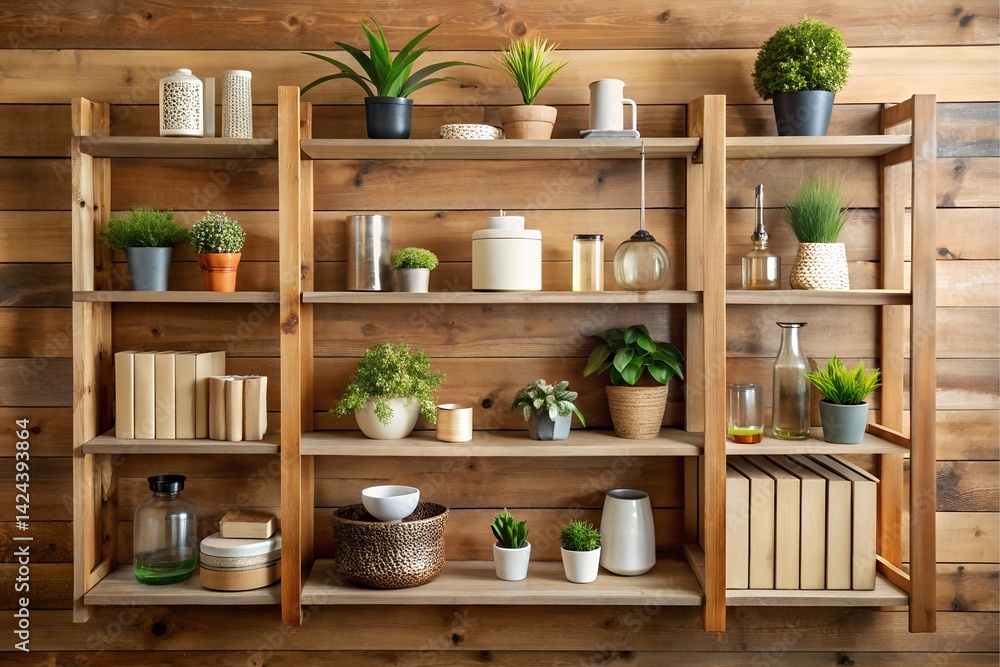Wooden Shelf Decor Ideas Wooden Shelf Decor Ideas