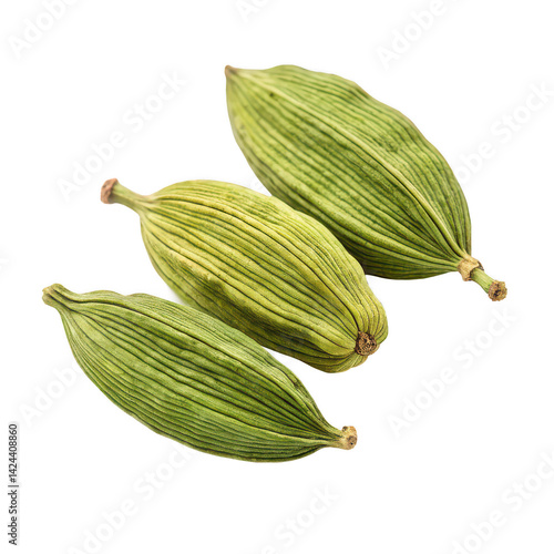 Wallpaper Mural Cardamom spice png herbal pods png cooking ingredient png white background image Torontodigital.ca