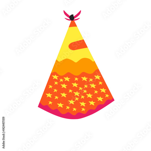 beautiful new year and birthday party hat