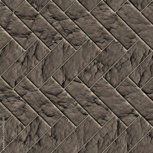 Creative patterned texture in the form of parquet