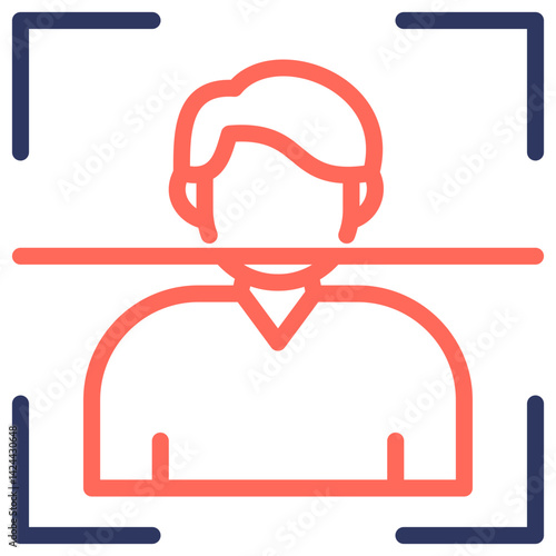 Facial Recognition Icon