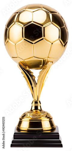 Obraz na płótnie PNG Soccer trophy football sports w salonie