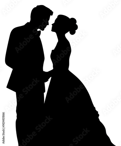 Wallpaper Mural PNG Married Couple silhouette clip art married adult Torontodigital.ca