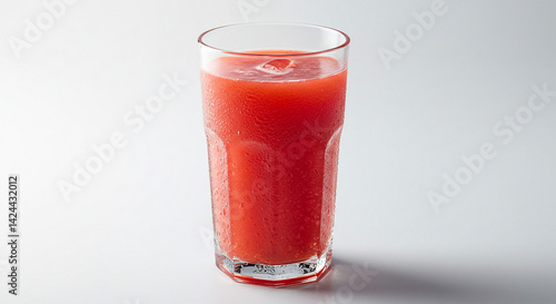 Wallpaper Mural Refreshing homemade watermelon juice in a glass perfect summer drink cool and vibrant red color Torontodigital.ca