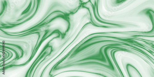 Abstract background of colorful liquid liner. Abstract texture of liquid acrylic. Macro mineral stone malachite on a white background	