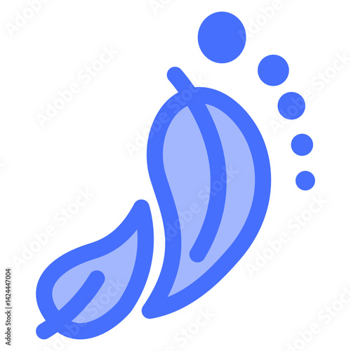 Carbon Footprint Icon