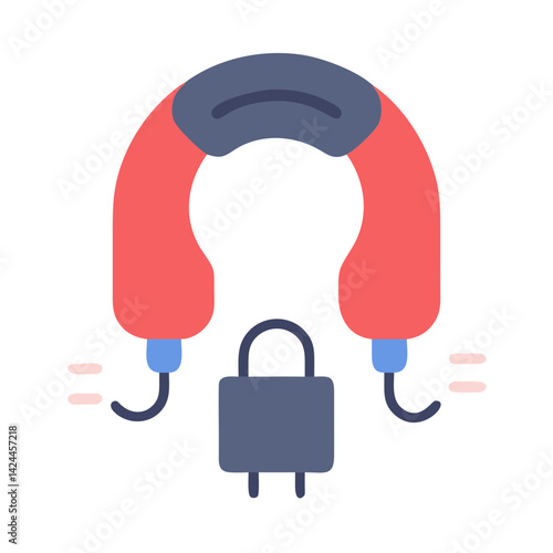Cervical traction device icon for spinal decompression therapy