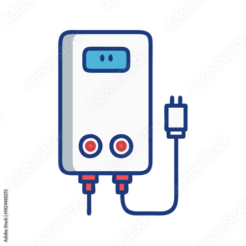 Water Heater, Tankless, Home, Boiler, Hot, Appliance, Icon