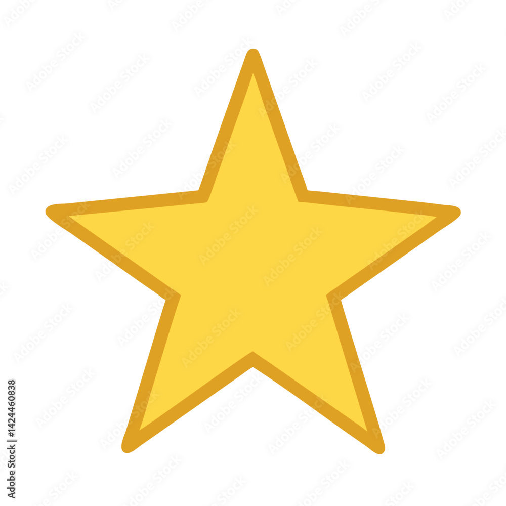 Obraz premium Shining Star Illuminating the Night Sky, Symbolizing Hope and Dreams