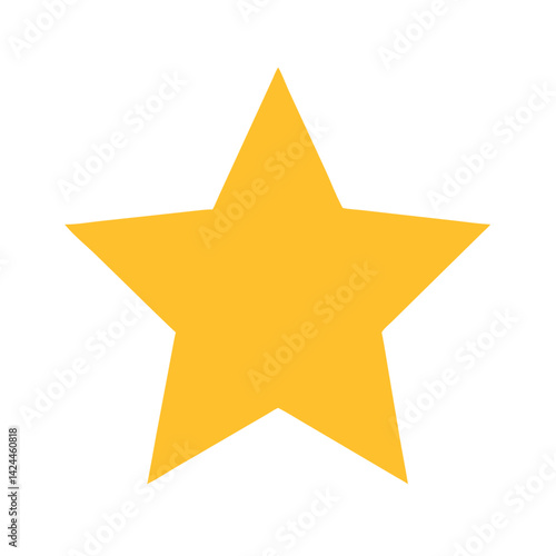 Shining Star Illuminating the Night Sky, Symbolizing Hope and Dreams