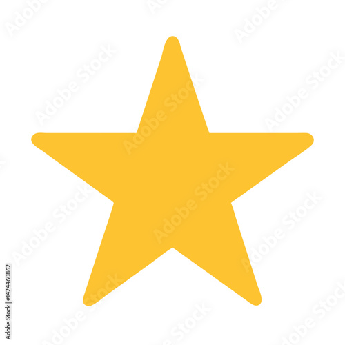 Shining Star Illuminating the Night Sky, Symbolizing Hope and Dreams