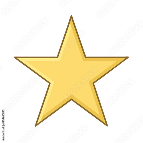 Shining Star Illuminating the Night Sky, Symbolizing Hope and Dreams