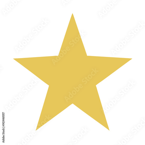 Shining Star Illuminating the Night Sky, Symbolizing Hope and Dreams