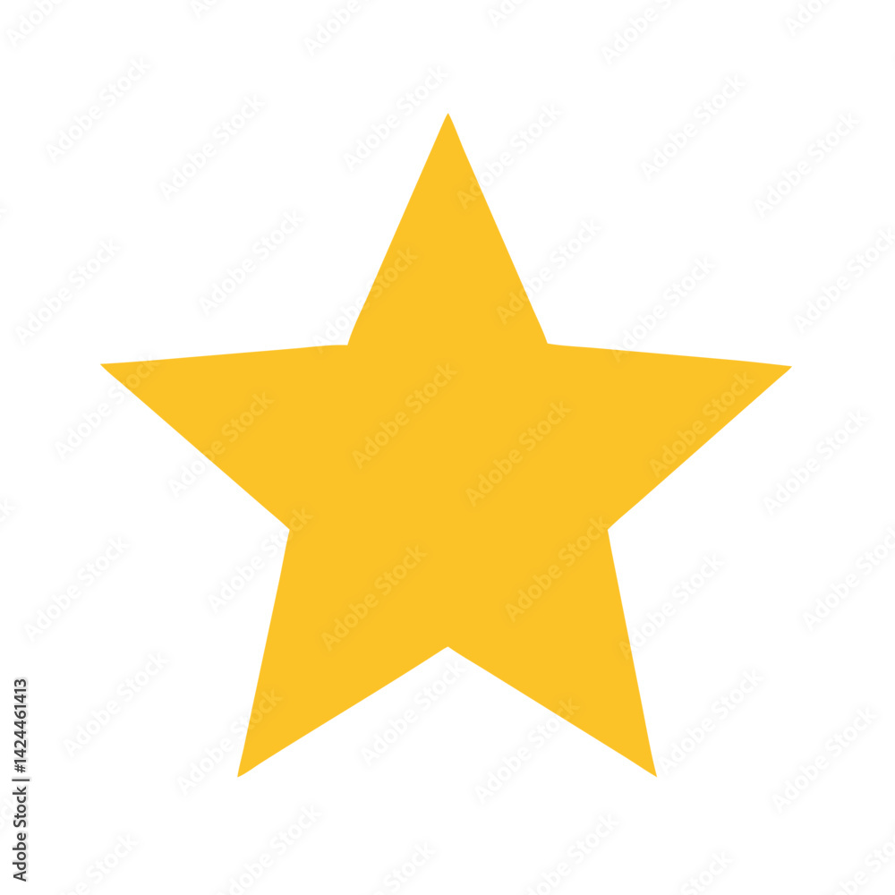 Fototapeta premium Shining Star Illuminating the Night Sky, Symbolizing Hope and Dreams