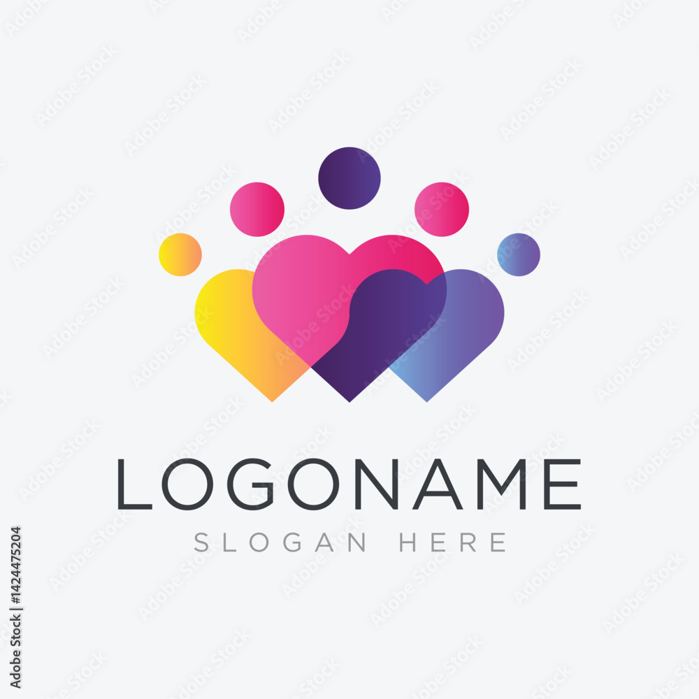 community people logo design vector concept community people logo design vector concept