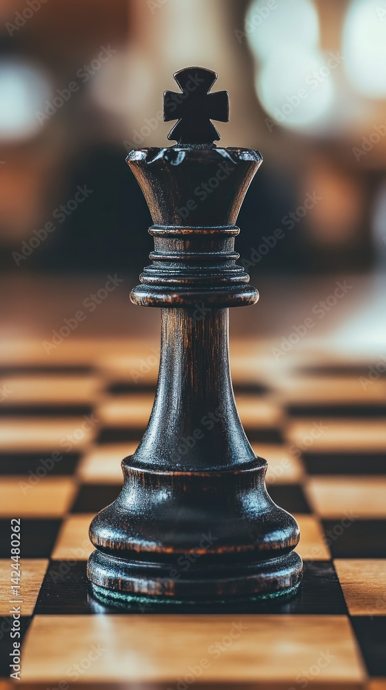 Black Chess Queen on Board: Strategy, Power, and Game Black Chess Queen on Board: Strategy, Power, and Game