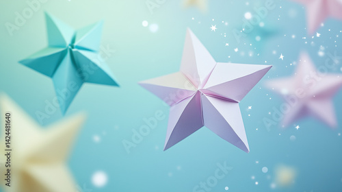 Dreamy origami stars 2