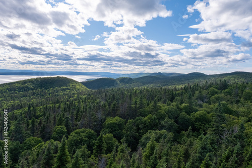 Landscape of Canada, Forillon national park, Quebec