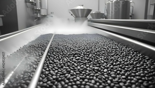 industrial coffee processing plant 