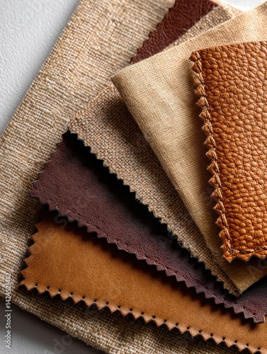 Fabric swatches for design inspiration