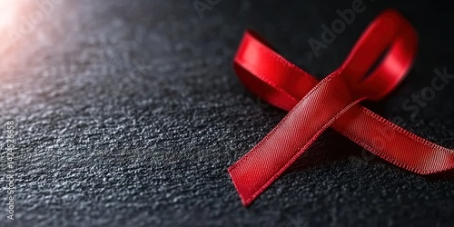 red ribbon aids awareness