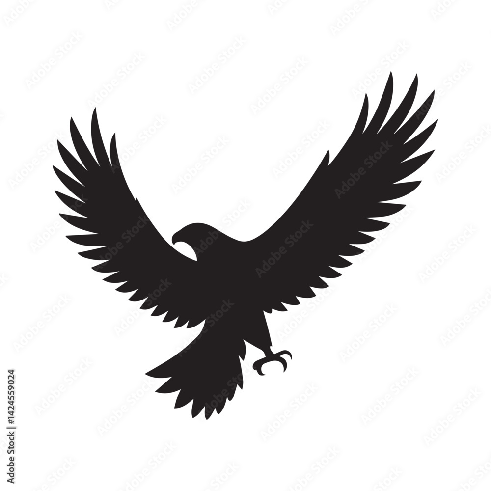 Obraz premium eagle on white background