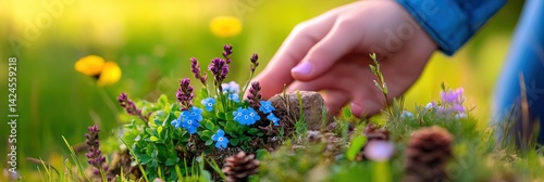 foraging concept showcasing nature's food