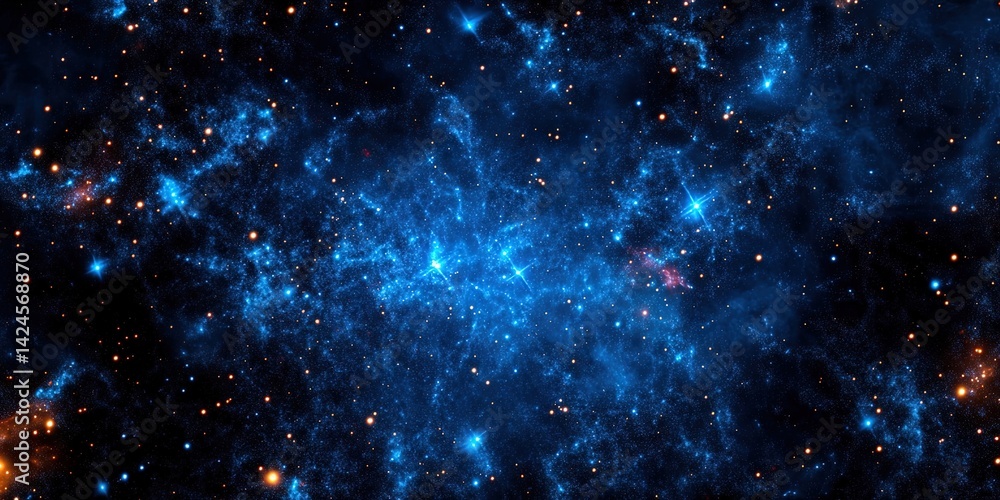 Fototapeta premium galaxy supercluster 