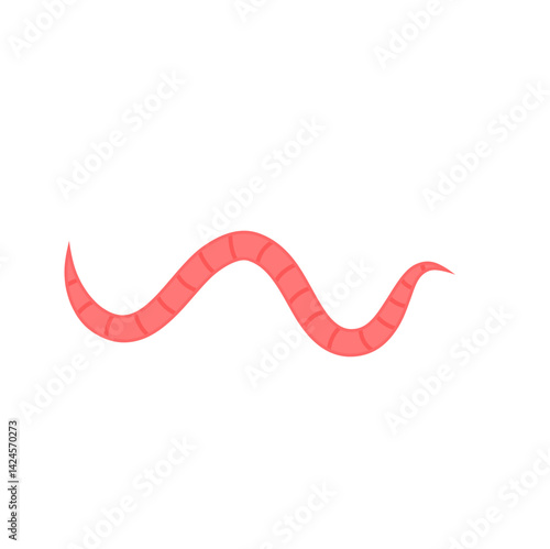 Intestinal Parasitic Worm Icon 