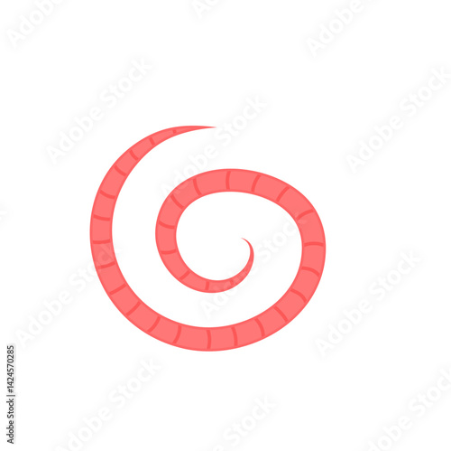 Intestinal Parasitic Worm Icon 