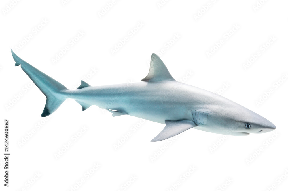 Underwater encounter with a graceful shark swimming in the ocean depths showcasing marine life and biodiversity Underwater encounter with a graceful shark swimming in the ocean depths showcasing marine life and biodiversity
