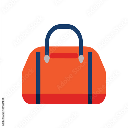 Sports Bag Silhouette Vector Illustration