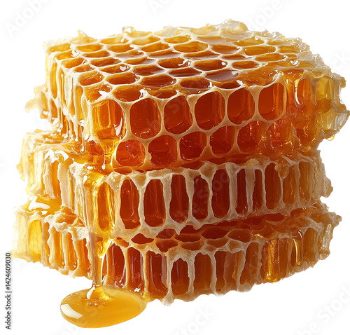 honeycomb with honey